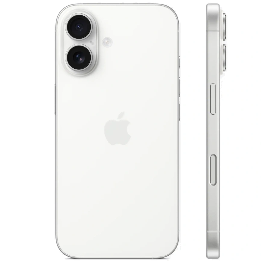 Смартфон Apple iPhone 16 128Gb eSim White фото 4