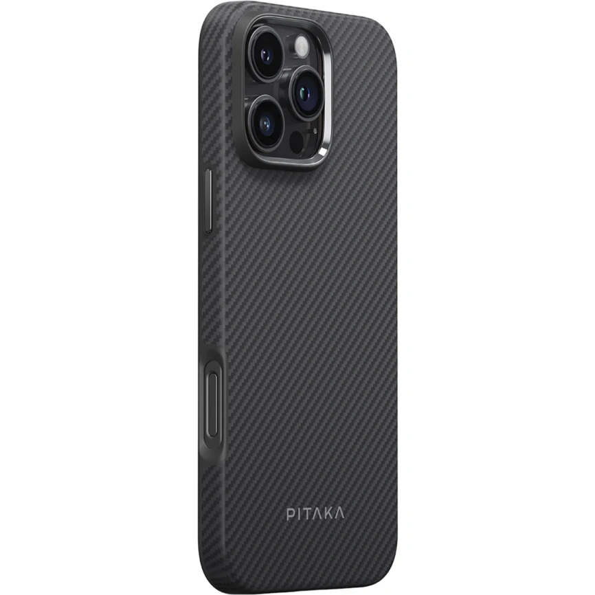 Чехол Pitaka Military Grade Protective Case для iPhone 16 Pro Black фото 3