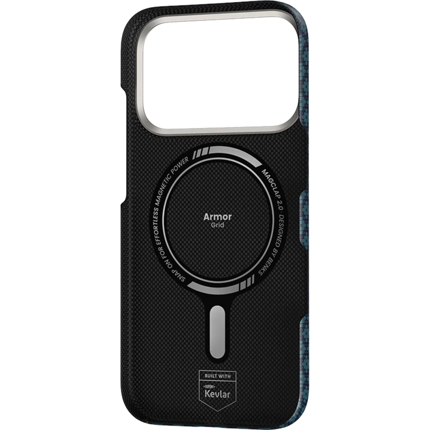 Чехол Benks ArmorGrid ArmorAir Case built with Kevlar для iPhone 17 Pro Azure Blue фото 3