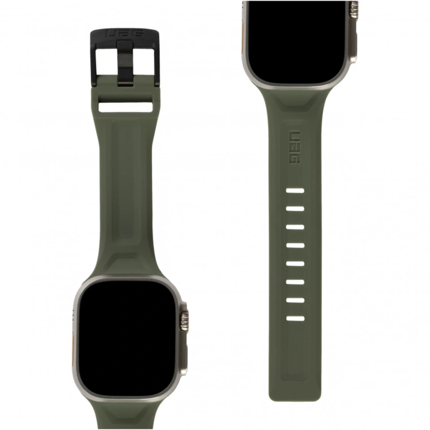 Ремешок UAG Scout Silicone 45mm Apple Watch Foliage Green (191488117245) фото 1