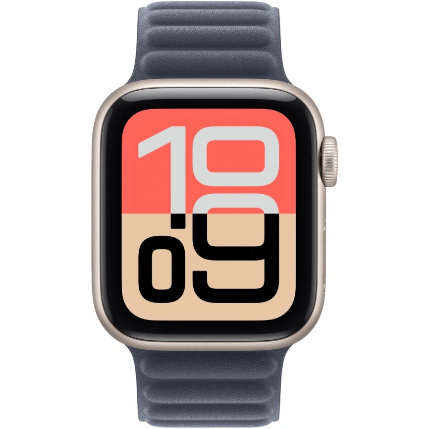 Смарт-часы Apple Watch SE (2025) 44mm Starlight Aluminum Case with Navy Magnetic Link M/L фото 3