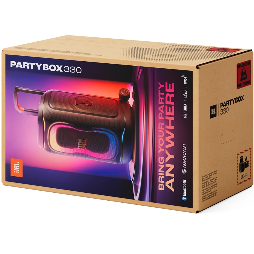 Портативная колонка JBL PartyBox 330 Black фото 10