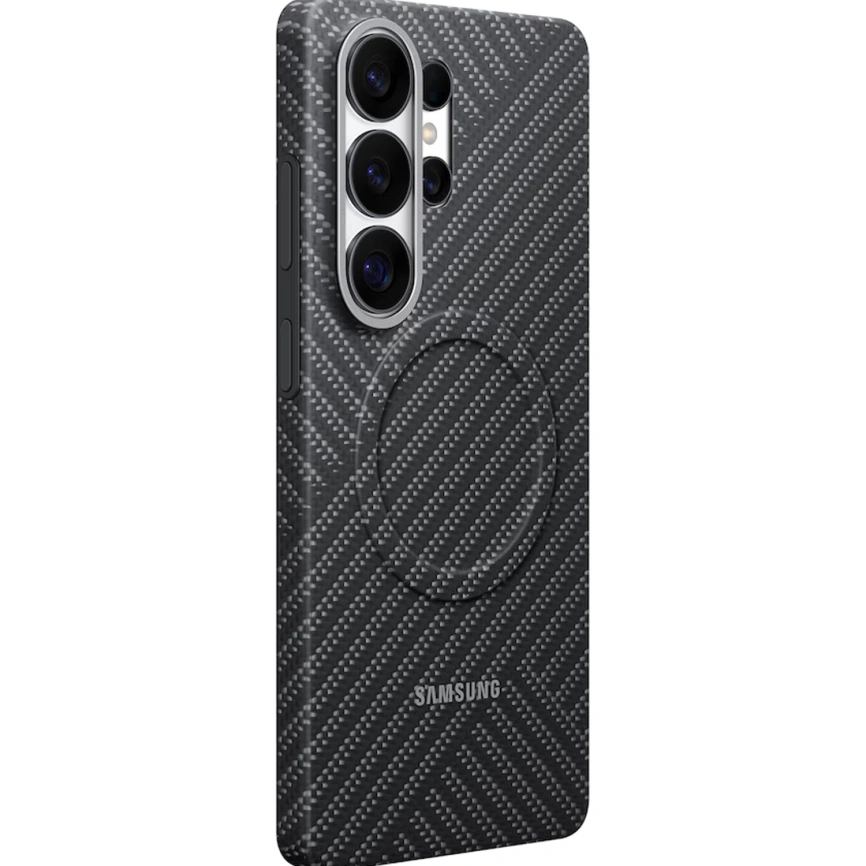 Чехол Samsung Carbon Magnet Case для Samsung Galaxy S26 Ultra Dark Gray фото 2