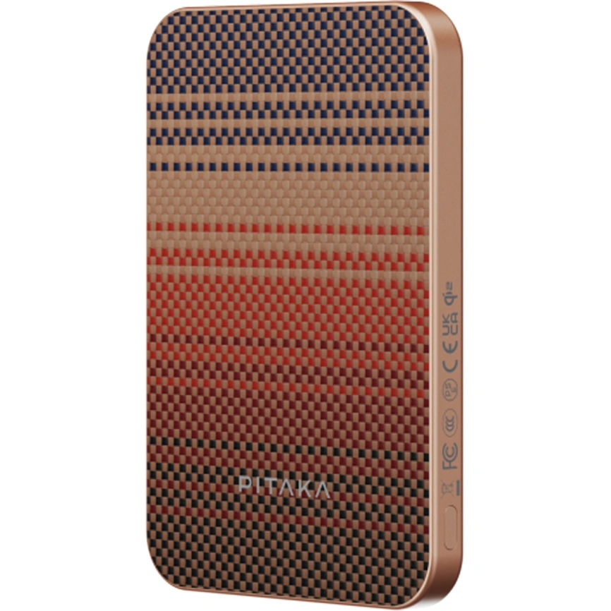 Внешний аккумулятор Pitaka Power Bank Qi2 Sunset фото 1