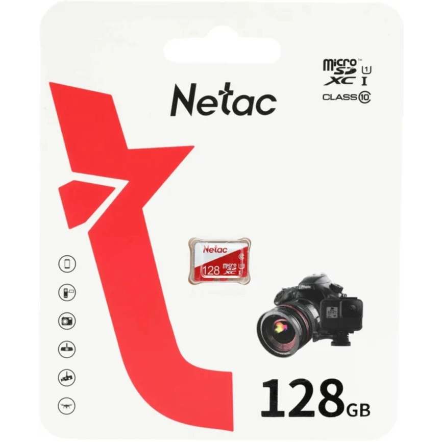 Карта памяти Netac SDXC class 10 (NT02P500ECO-128G-S) фото 1