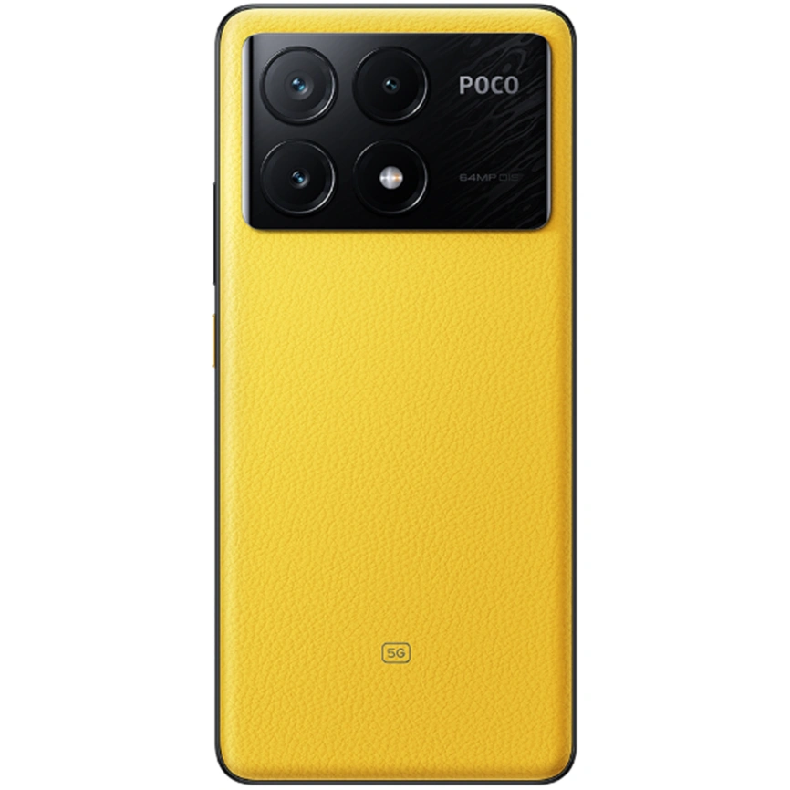 Смартфон XiaoMi Poco X6 Pro 5G 8/256Gb Yellow EAC фото 3