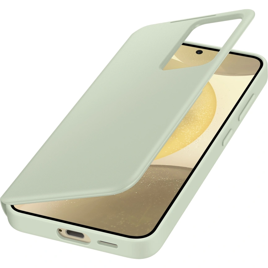 Чехол-книжка Samsung Smart View Wallet Case для S24 Light Green фото 3