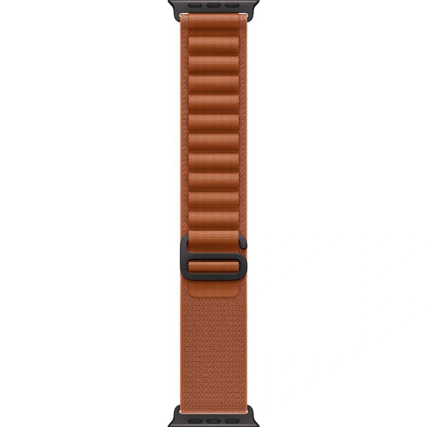 Смарт-часы Apple Watch Ultra 3 (2025) 49mm Black Titanium Case with Terra Cotta Alpine Loop L фото 2