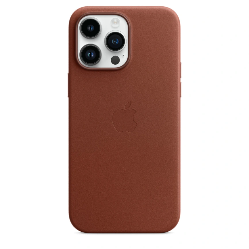 Кожаный чехол Apple MagSafe для iPhone 14 Pro Max Umber фото 2