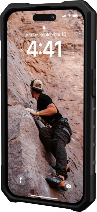 Чехол UAG Pathfinder SE для iPhone 14 Pro Black Midnight Camo фото 7