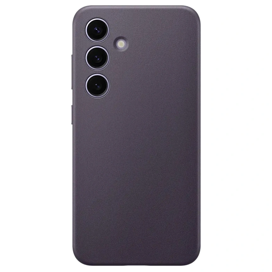 Чехол Samsung Vegan Leather Case для S24 Plus Dark Violet фото 1