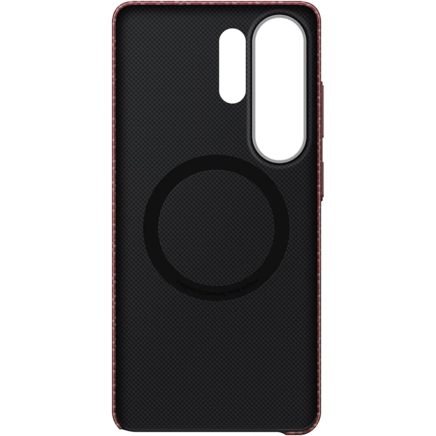Чехол Samsung Carbon Magnet Case для Samsung Galaxy S26 Ultra Red фото 4
