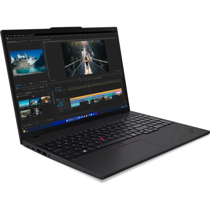 Ноутбук Lenovo ThinkPad T16 G3 16 IPS/ i5-125H Ultra/16GB/512GB SSD (21MNA00ECD_Win11P) Black фото 2
