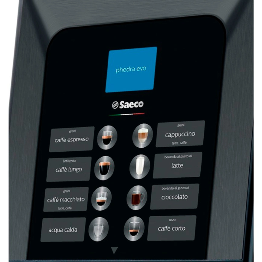 Кофемашина Saeco Phedra Evo Espresso Black фото 5
