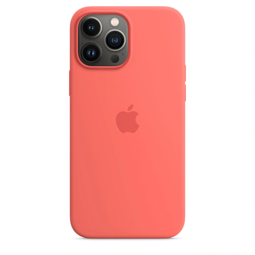 Силиконовый чехол Apple MagSafe для iPhone 13 Pro Max Pink Pomelo фото 2
