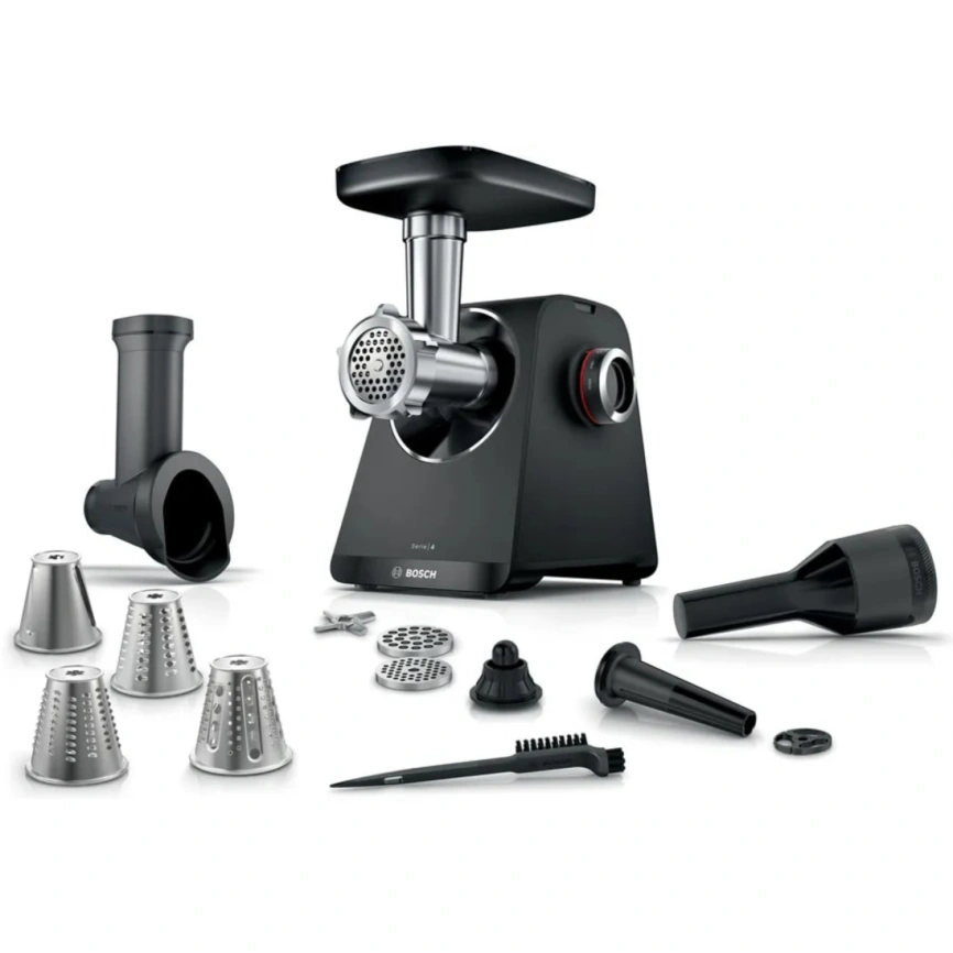 Мясорубка Bosch MFWS640B Black фото 1