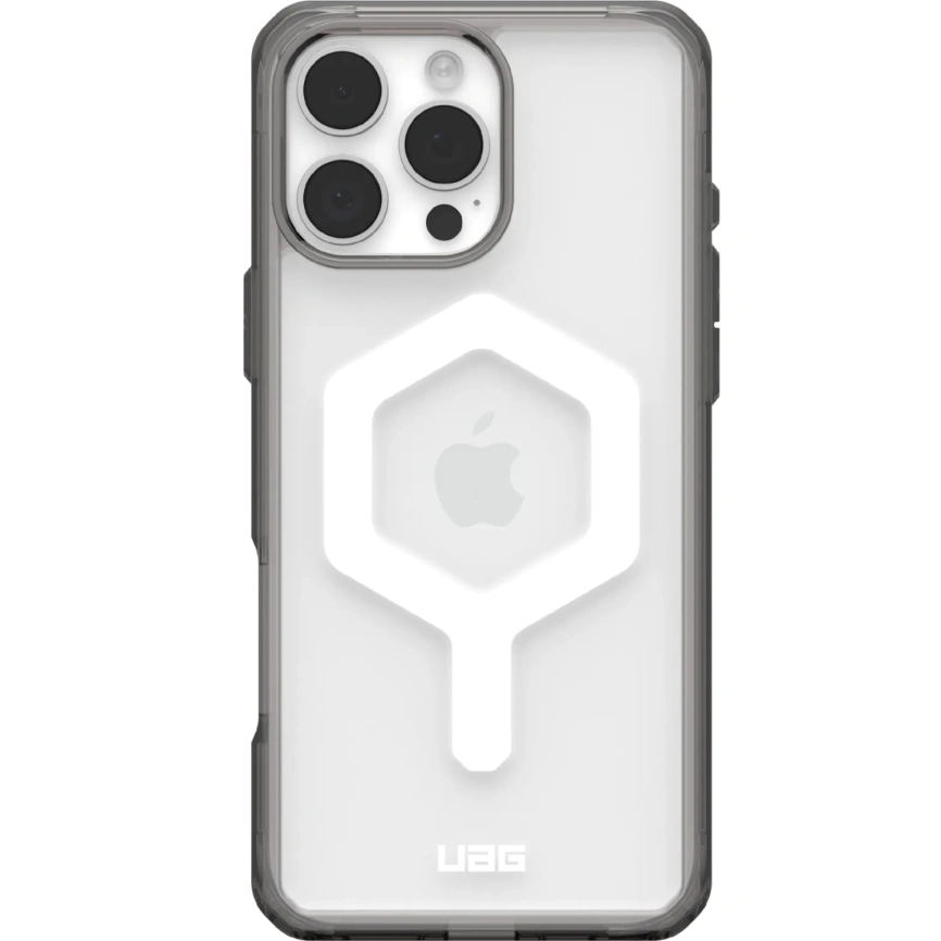 Чехол UAG MagSafe Plyo для iPhone 16 Pro Ash/White фото 2