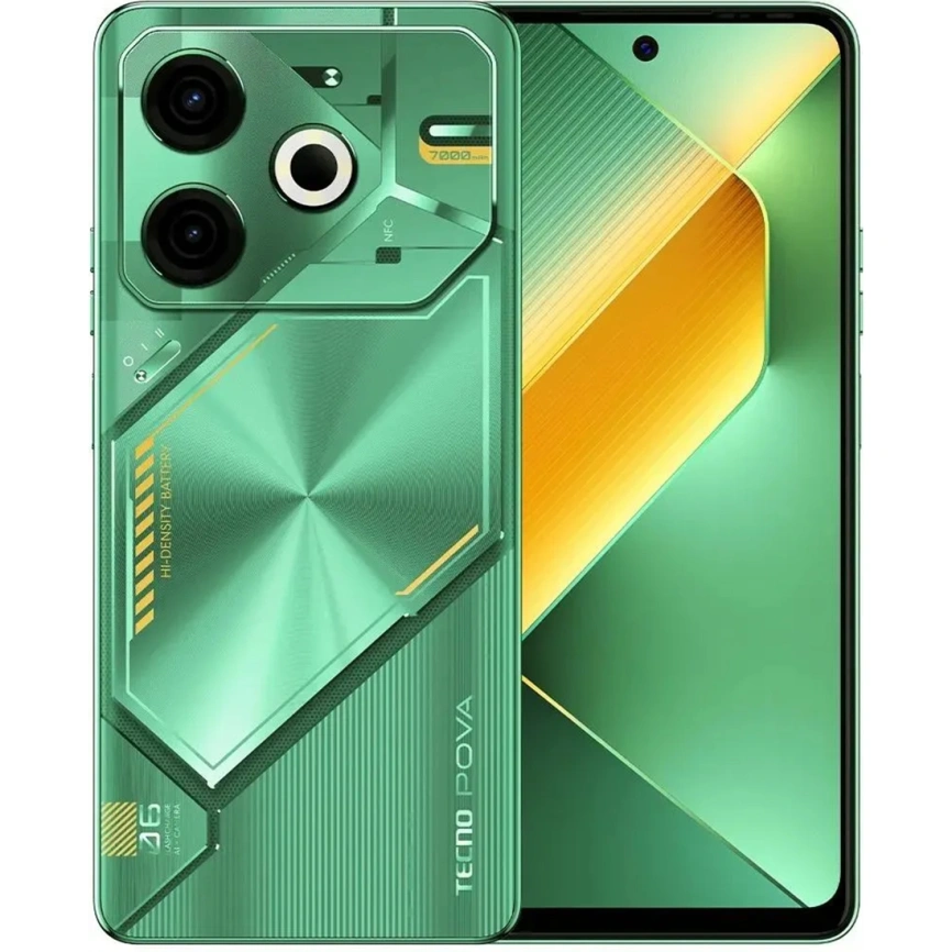 Смартфон Tecno Pova 6 Neo 8/128Gb Comet Green фото 1