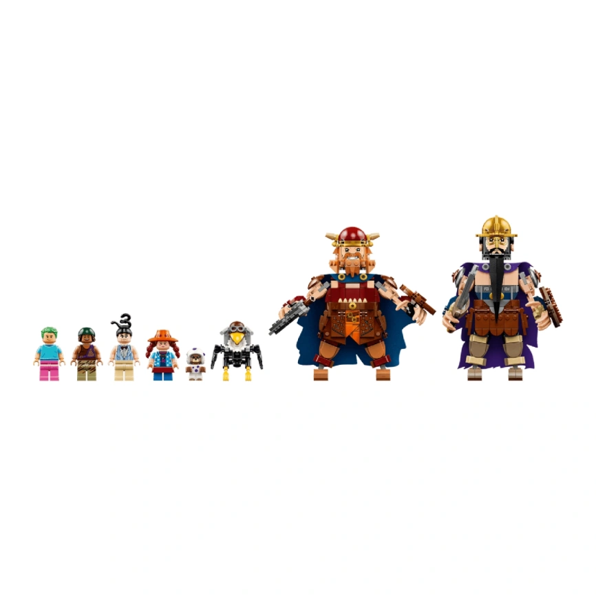 Конструктор LEGO One Piece Dorry vs. Brogy — Giants of Little Garden 75644 фото 5