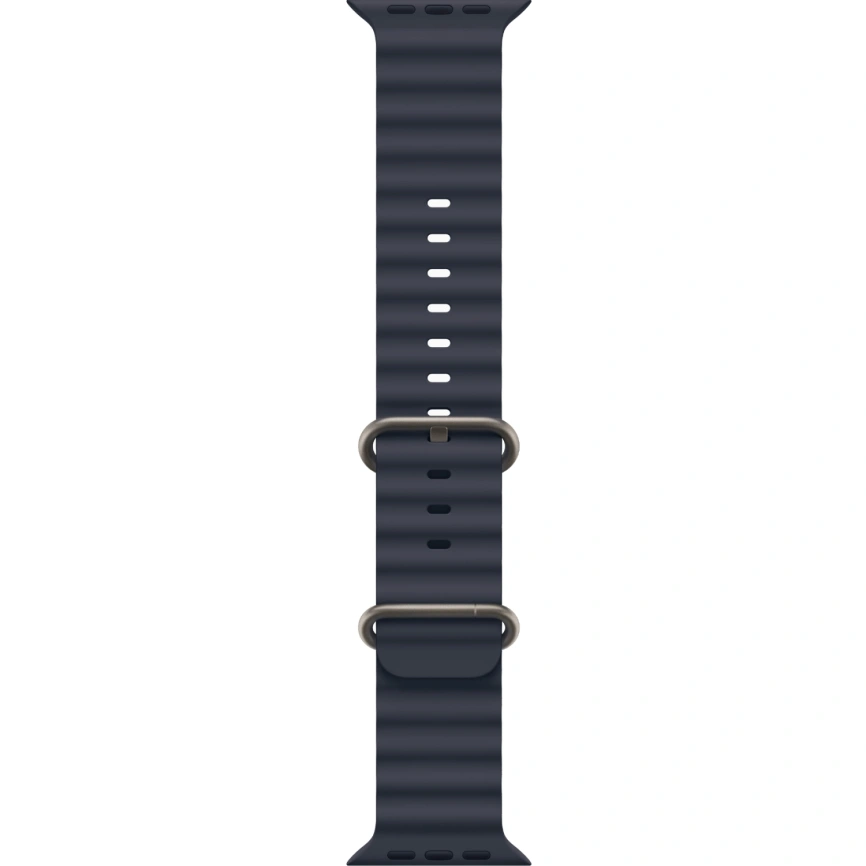 Смарт-часы Apple Watch Ultra 2 (2024) 49mm Natural Titanium Case with Navy Ocean Band фото 2