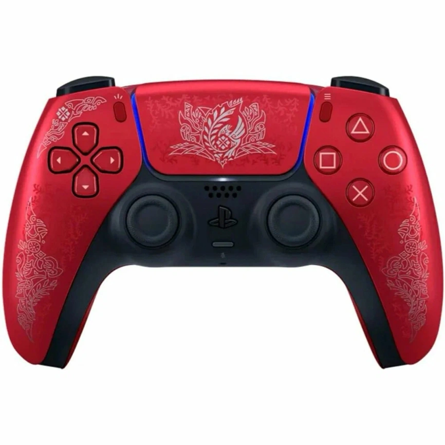 Джойстик беспроводной Sony DualSense для PS5 (CFI-ZCT1W) Monster Hunter Wilds Limited Edition фото 1