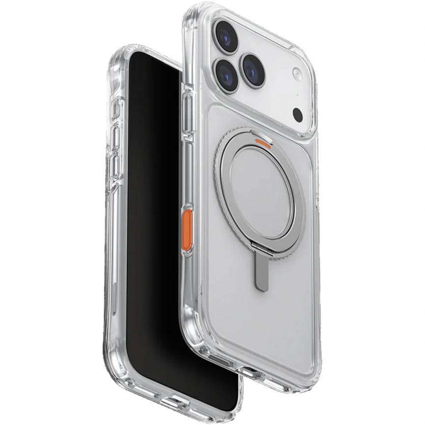 Чехол Uniq Swivix Rotating Kickstand Case для iPhone 17 Pro Luncent Clear фото 1