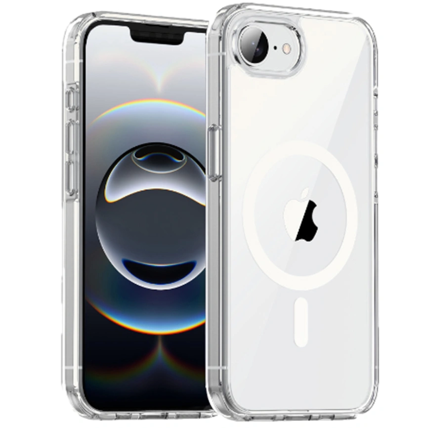 Чехол Gurdini Slim Series with MagSafe для iPhone 16e White фото 1