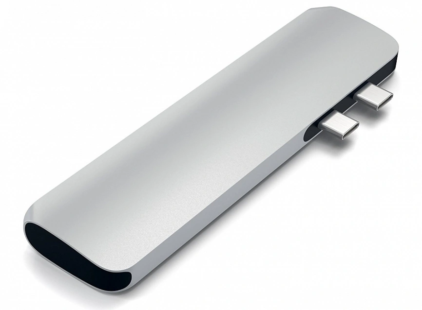 Хаб Satechi USB-C 7 в 1 (ST-CMBPS) Silver фото 1