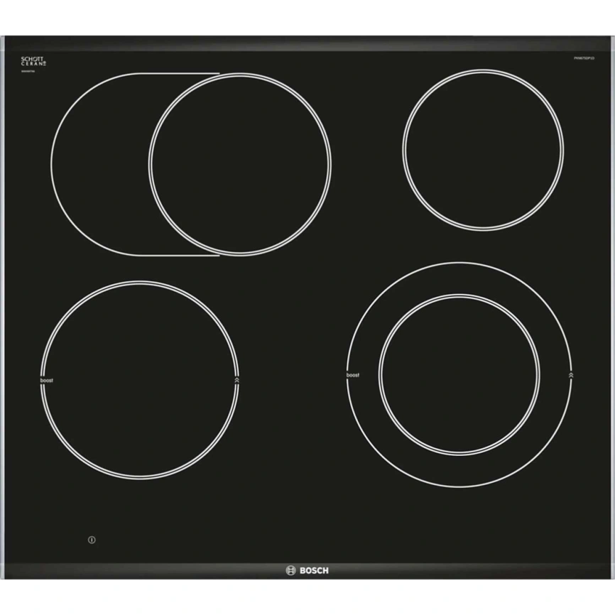 Электрическая варочная панель Bosch Serie 8 PKN675DP1D Black фото 1