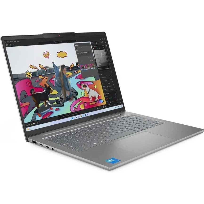 Ноутбук Lenovo IdeaPad Slim 5 14IRH10R 14 OLED/ i7-240H/32Gb/1Tb SSD (83J0001ARK) Luna Grey фото 3
