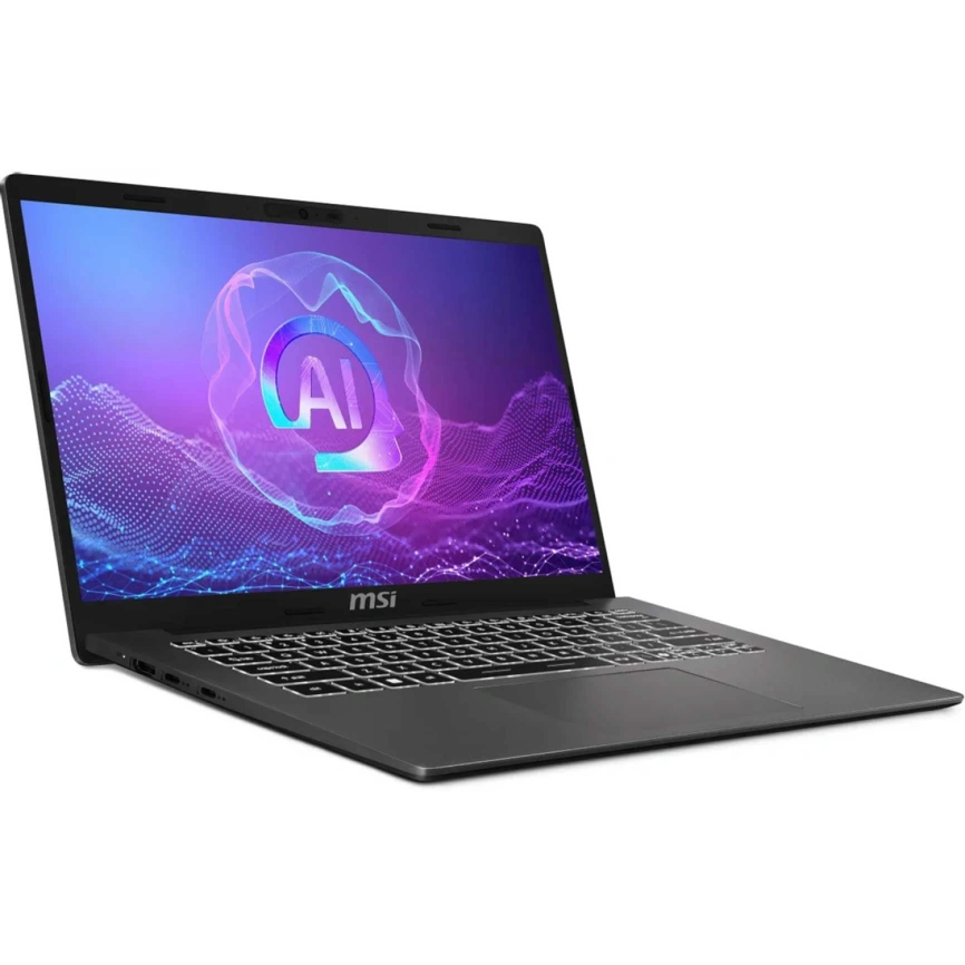 Ноутбук MSI Modern A14 AI+ F3HMG-041XRU 14 IPS/R5 AI 330/16GB/512GB SSD (9S7-14SK21-041) Platinum Gray фото 4