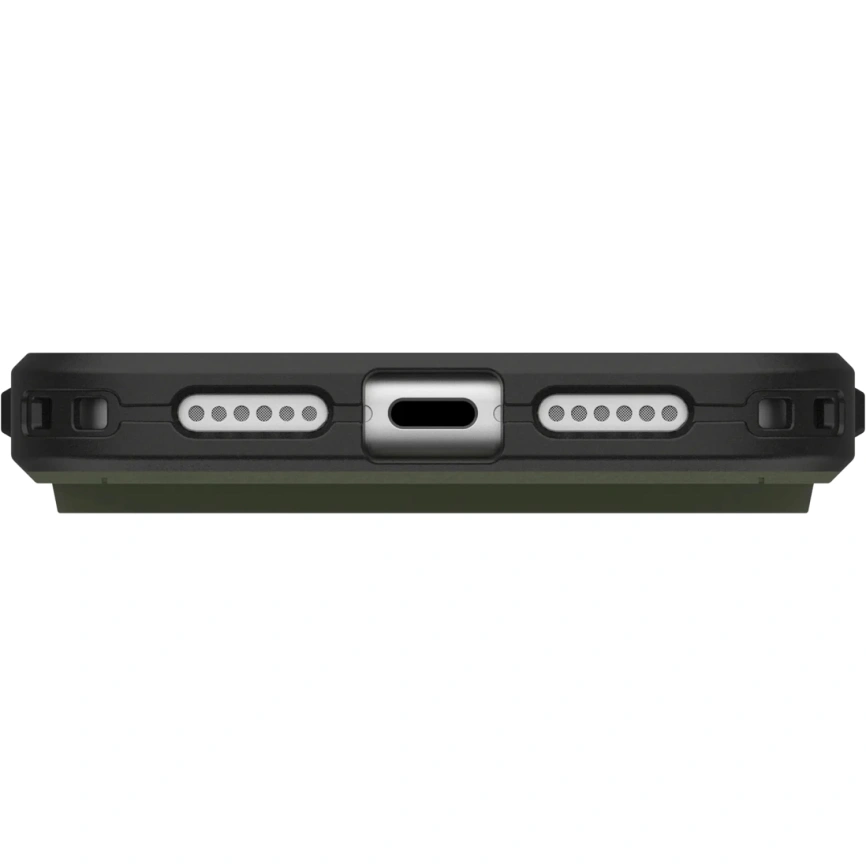 Чехол UAG MagSafe Civilian для iPhone 17 Pro Olive/Orange фото 2