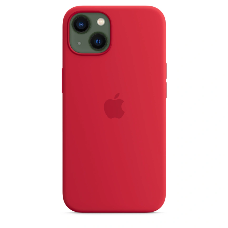 Силиконовый чехол Apple MagSafe для iPhone 13 Red фото 5