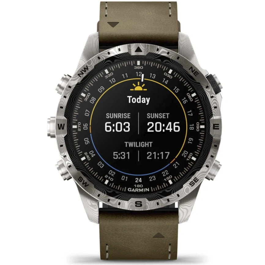 Умные часы Garmin MarQ Adventurer Gen 2 Damascus Steel Edition (010-03393-31) фото 5