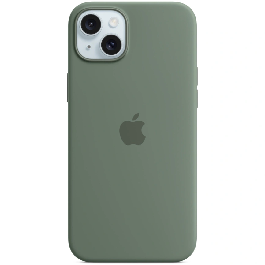 Силиконовый чехол Apple MagSafe для iPhone 15 Cypress фото 5