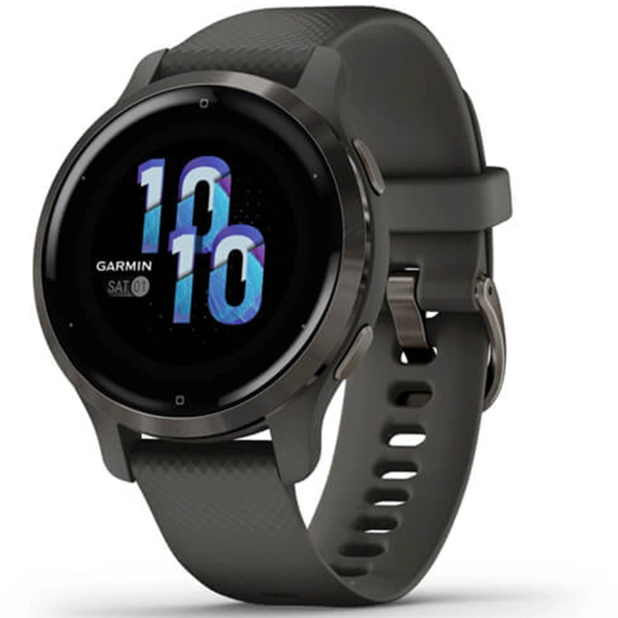 Умные часы Garmin Venu 2 Plus (010-02429-10) 43mm Slate фото 1