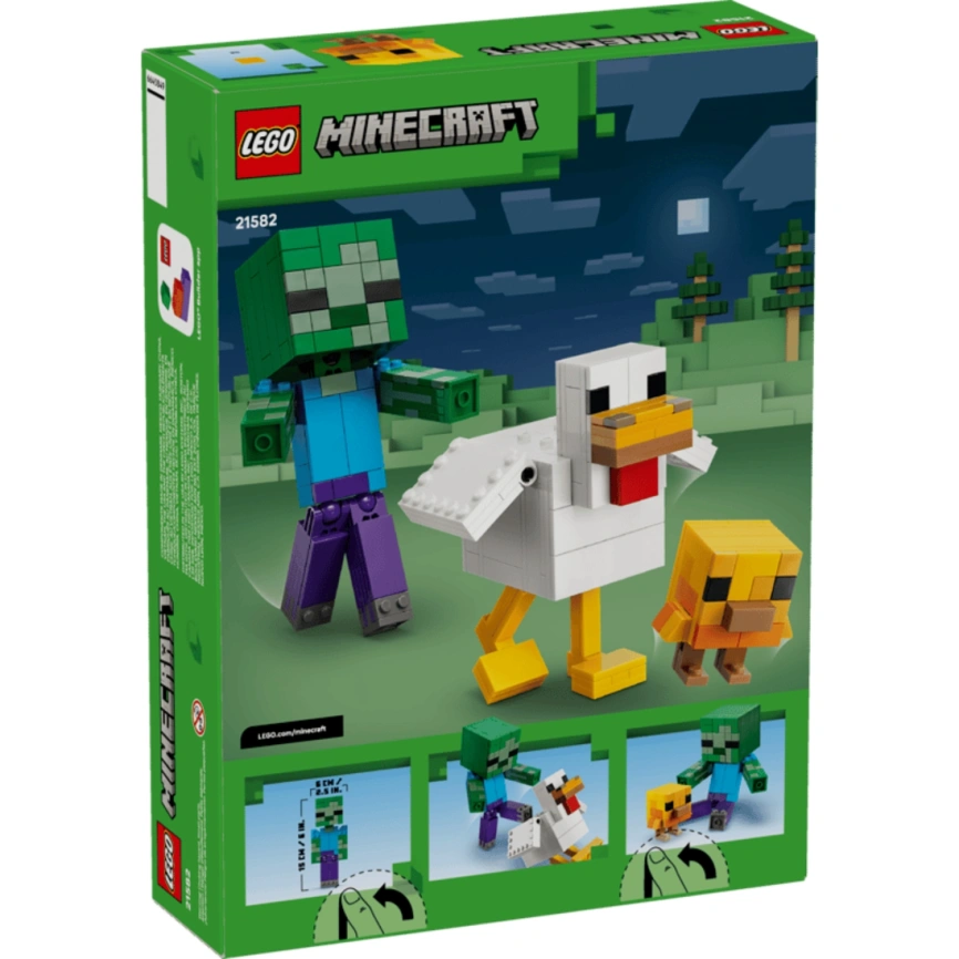 Конструктор LEGO Minecraft Chicken Jockey 21582 фото 8