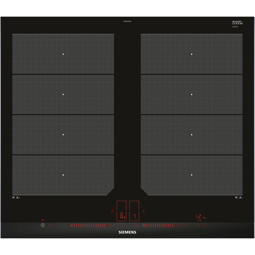 Индукционная варочная панель Siemens EX675LXC1E Black фото 1