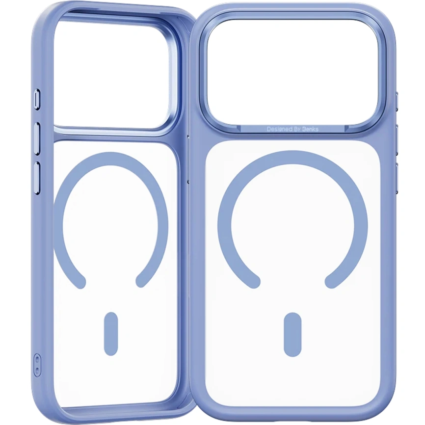 Чехол Benks Mist Protective Case MagSafe для iPhone 18 Pro Max Blue фото 2
