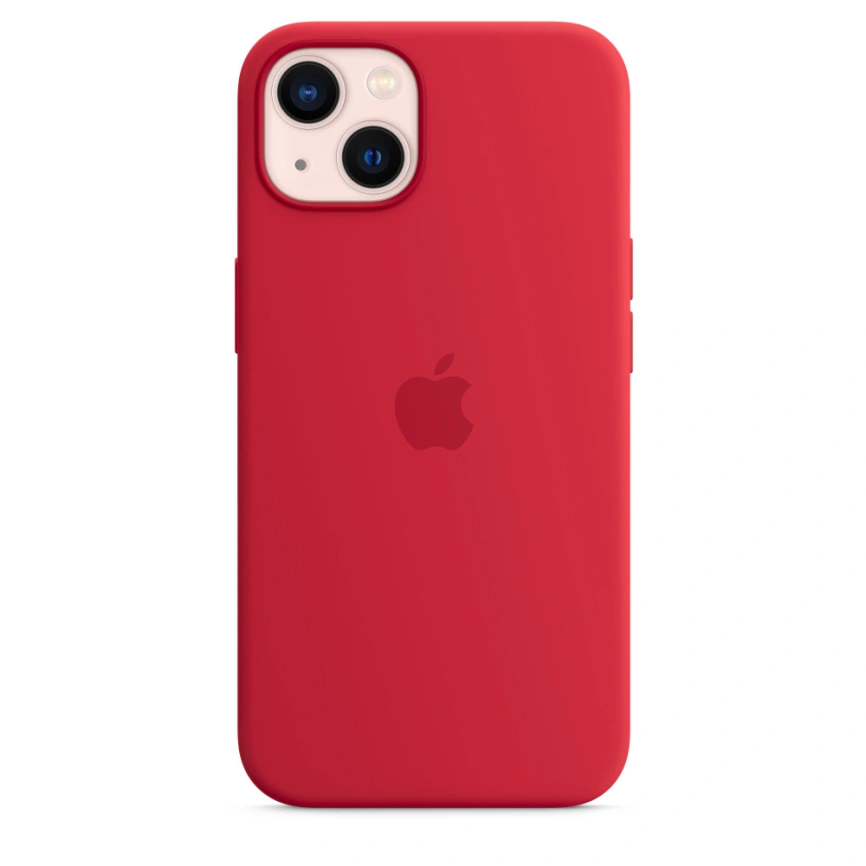 Силиконовый чехол Apple MagSafe для iPhone 13 Red фото 6