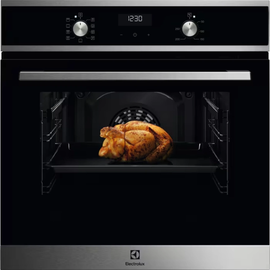 Электрический духовой шкаф Electrolux EOD5H70BX Black/Stainless Steel фото 1