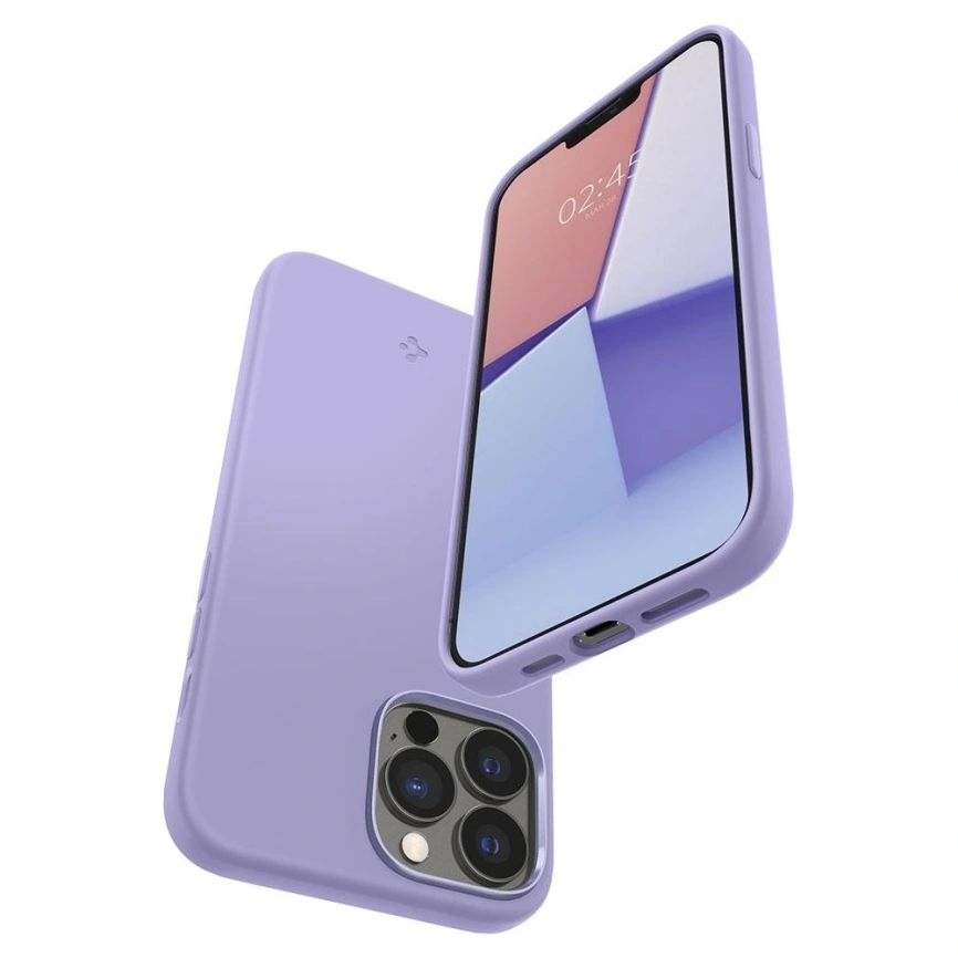 Чехол Spigen Silicone Fit для iPhone 13 Pro (ACS03286) Iiris purple фото 7