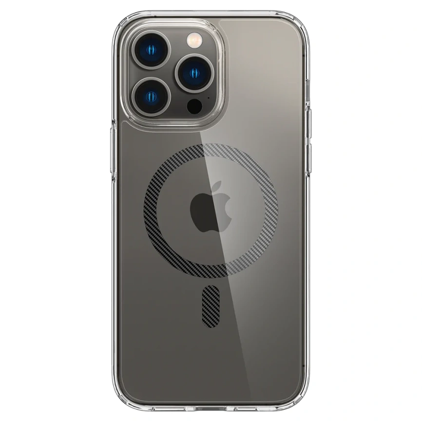 Чехол Spigen Ultra Hybrid MagFit для iPhone 14 Pro Max (ACS04827) Carbon Fiber фото 7