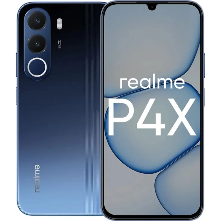 Смартфон Realme P4X 4/128GB Phantom Blue (RMX5366) фото 1