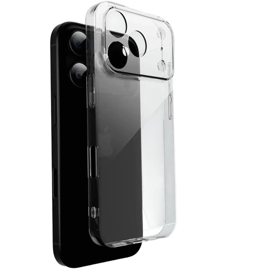 Чехол Gurdini Ultra Twin 1 mm для iPhone 18 Pro Max Clear фото 1