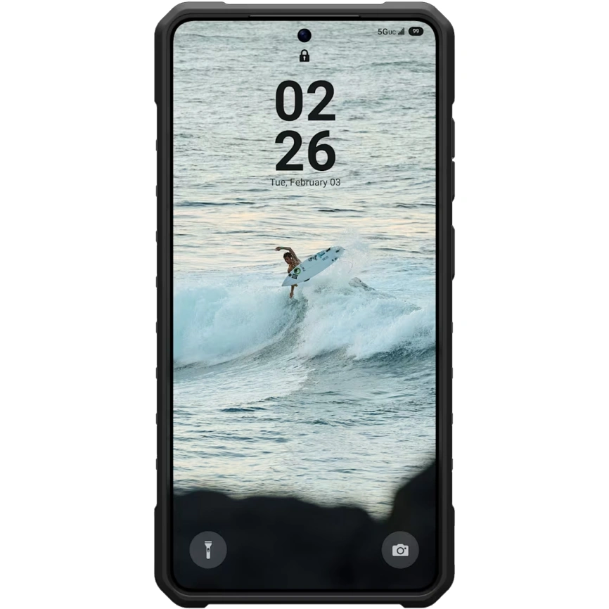 Чехол UAG Pathfinder Clear Case with MagSafe для Samsung Galaxy S26 Ultra Ice/Silver (214526114333) фото 2