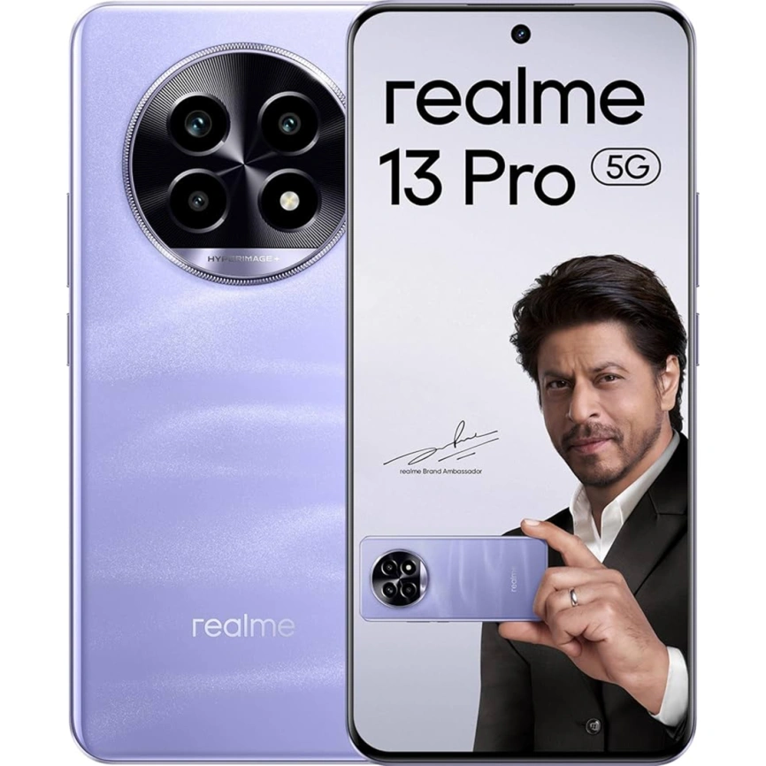 Смартфон Realme 13 Pro 12/512Gb Monet Purple фото 6