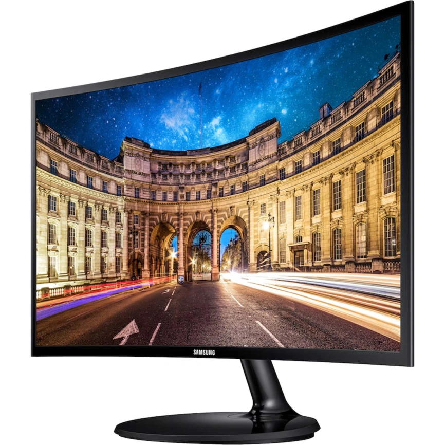 Монитор Samsung 24" C24F390FHM VA Black (LC24F390FHMXUE) фото 2