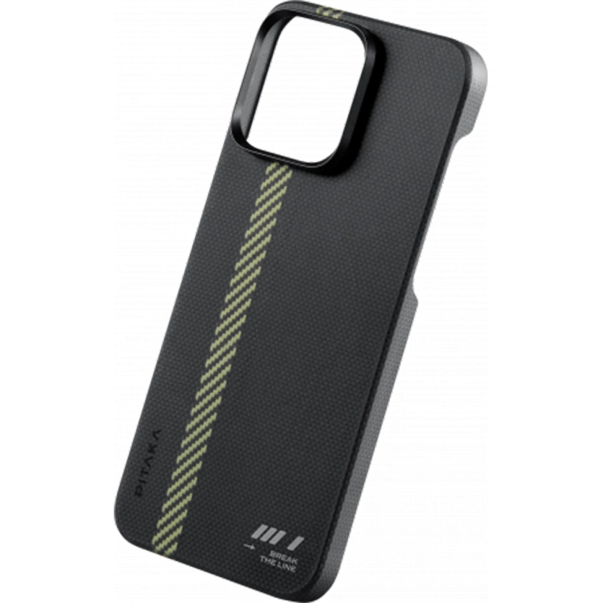 Чехол Pitaka Fusion Weaving MagEZ Case 5 для iPhone 15 Pro Max Break the Line фото 3