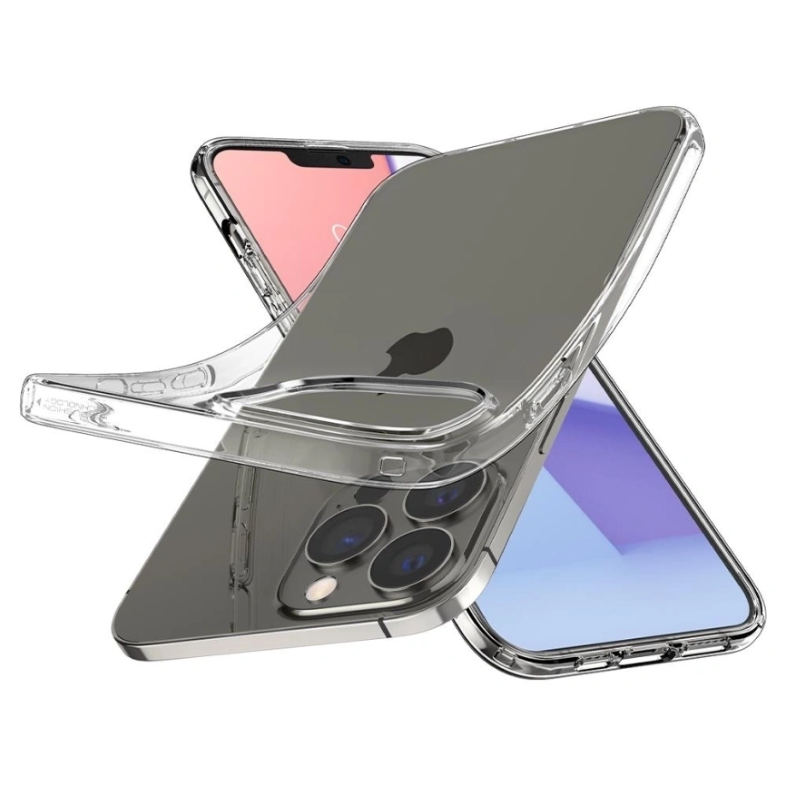 Чехол Spigen Liquid Crystal для iPhone 13 Pro Max (ACS03197) Crystal Clear фото 8